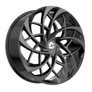 Azara – AZA-540 – Black – 20″x8.5″ 35mm – All weather Wheels – AZA-54020853635GB